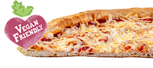 פיצה טבעונית דקה